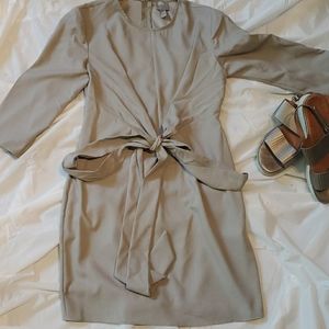 ASOS front tie dress